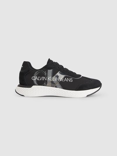 Calvin Klein Cipők HU815353 | Calvin Klein Branding Női Sportcipő Fekete